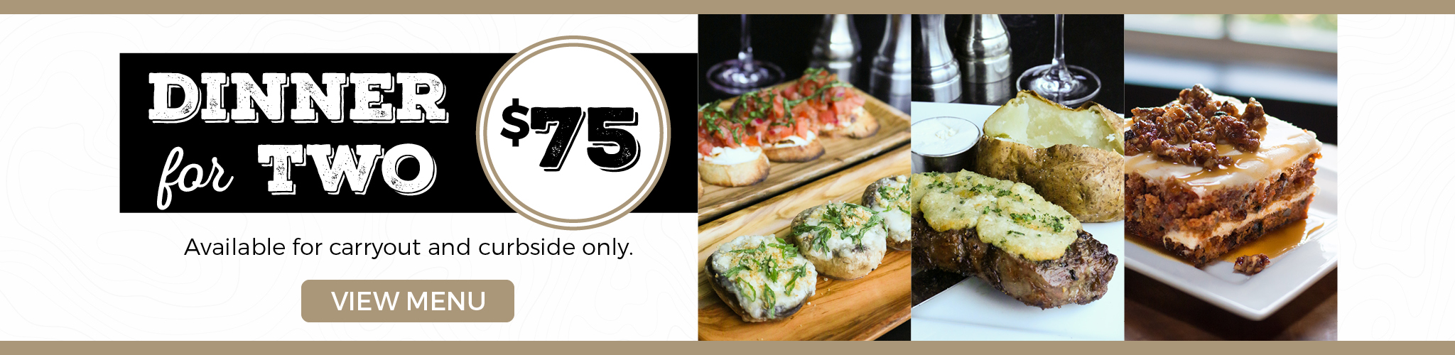 TBG-DinnerForTwo-webslide Dinner for Two to go for $75