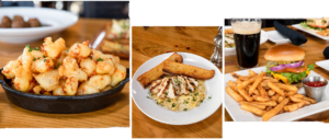 Thunder Bay Grille food trio