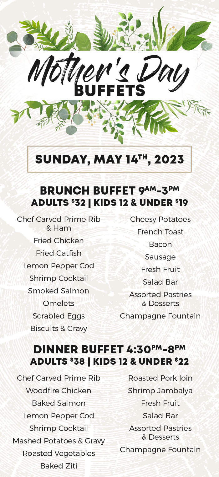 Davenport Mother's Day Buffets