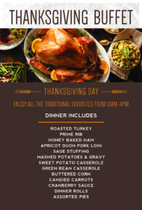 Thanksgiving Day Buffet